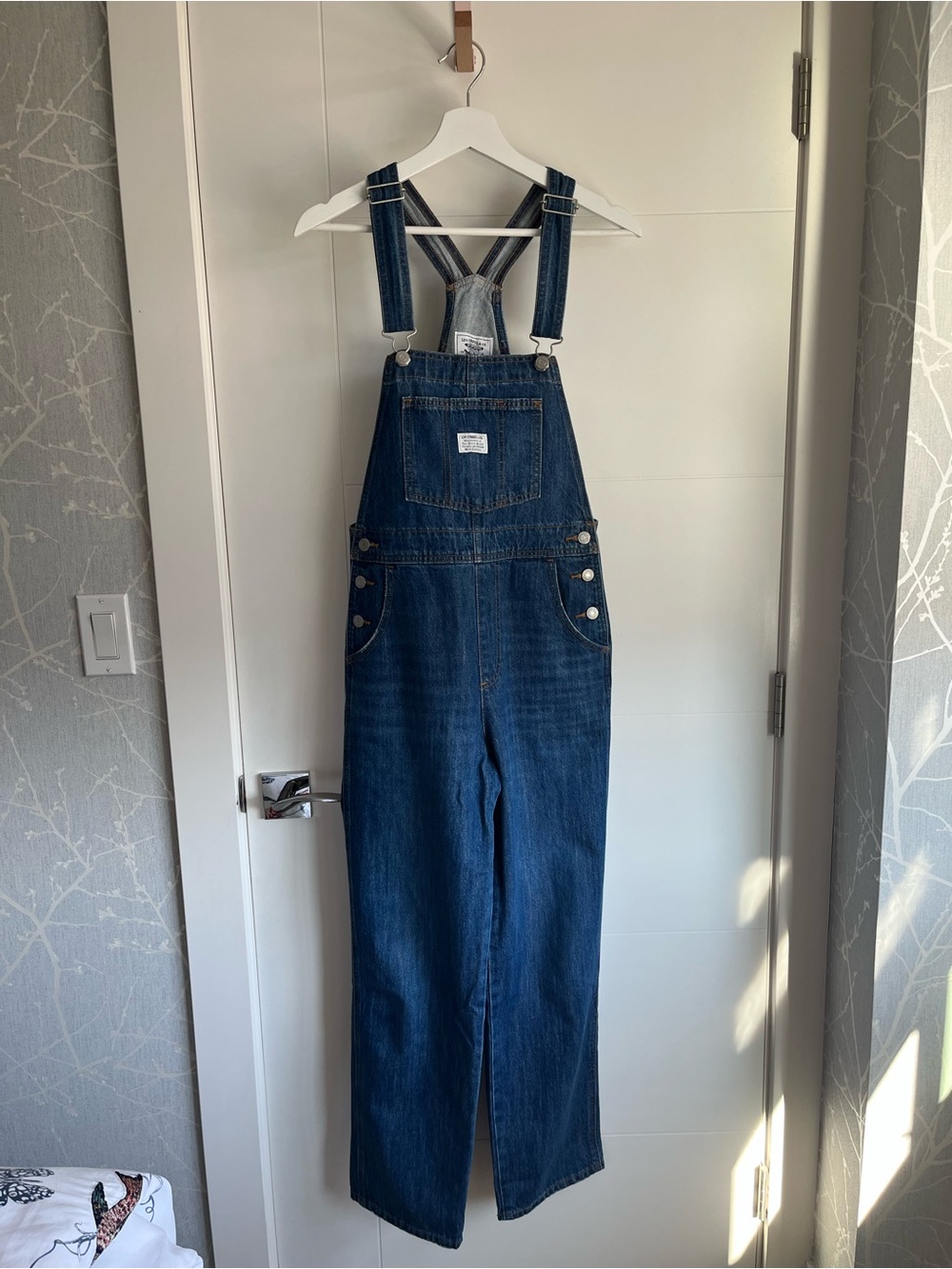 Levi's Women's Denim Overalls - Straight Leg